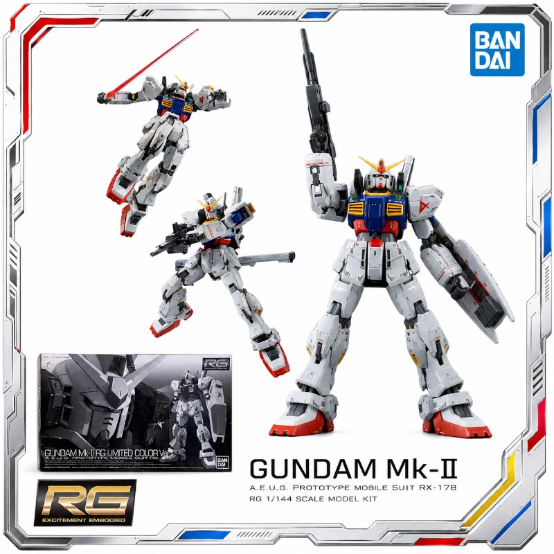 Bandai Model Gundam Rg - Оригинальный набор для сборки модели Bandai