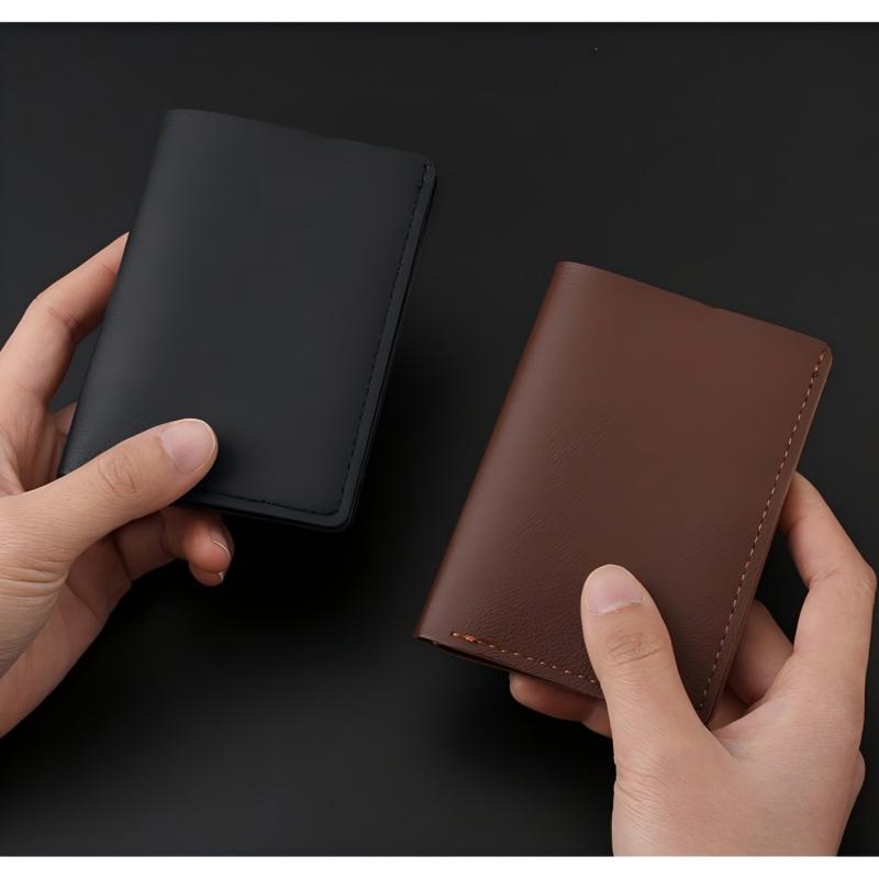 Card Top Loader - Кошелек Homefish из однотонной искусственной кожи,