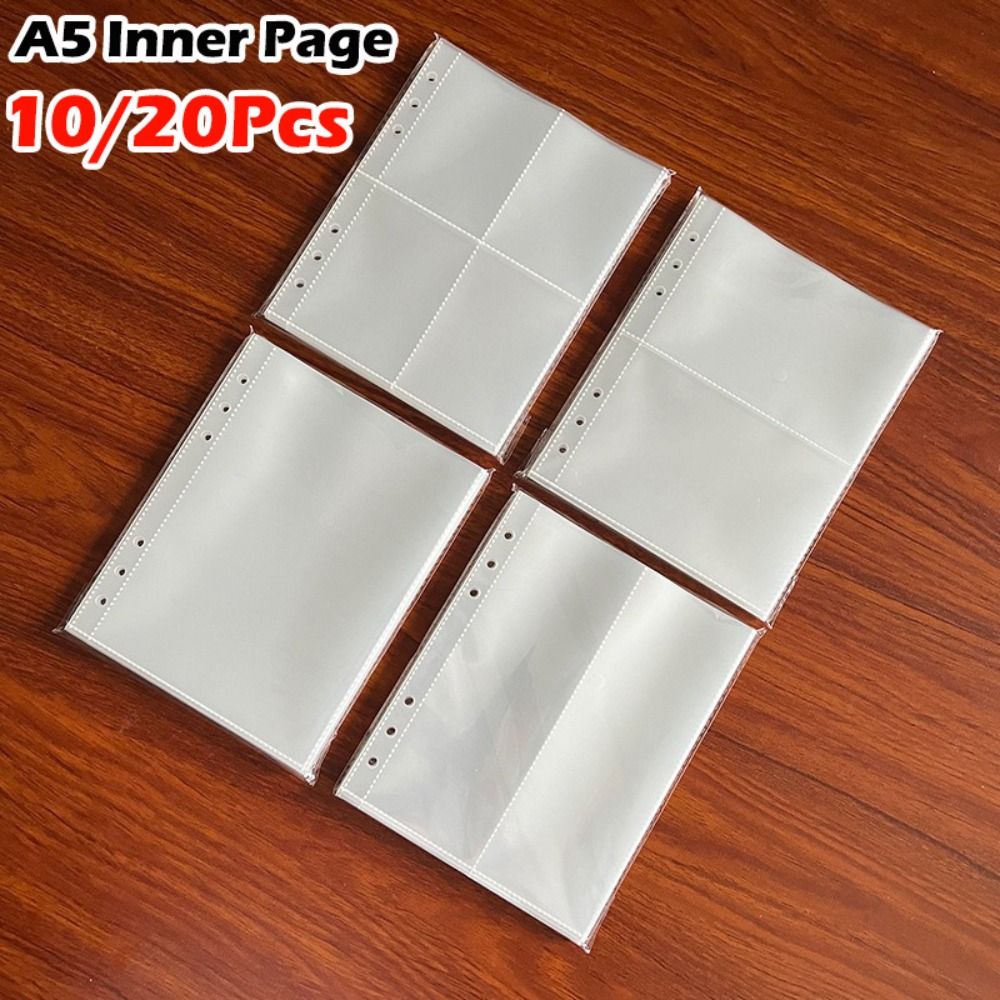 Card Penny Sleeve - Внутренние листы для фотоальбома A5, прозрачные,