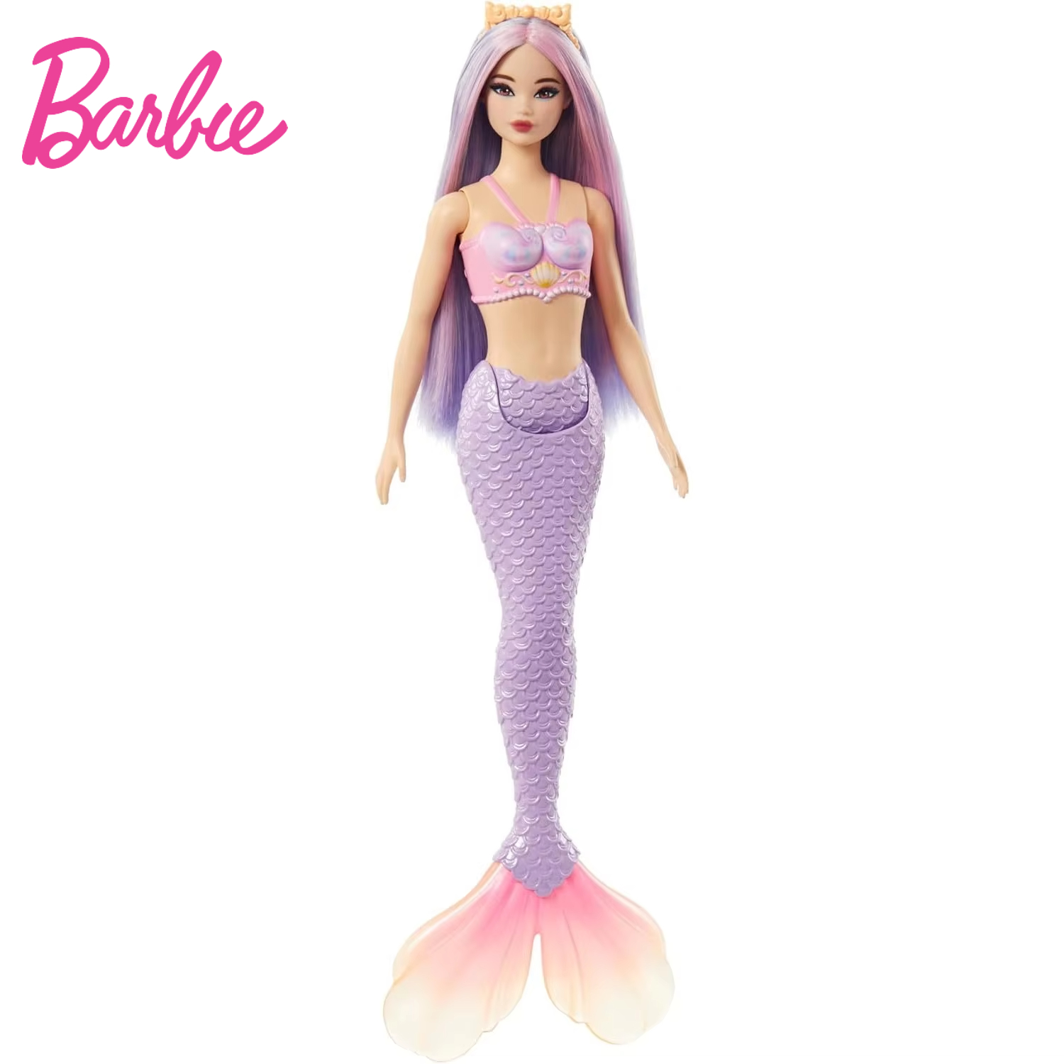 Mattel Toy Barbie - 2025 Новая оригинальная кукла Русалка Матела