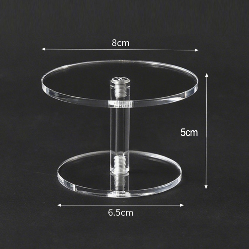 Display Risers Set - Набор из 3 прозрачных акриловых круглых