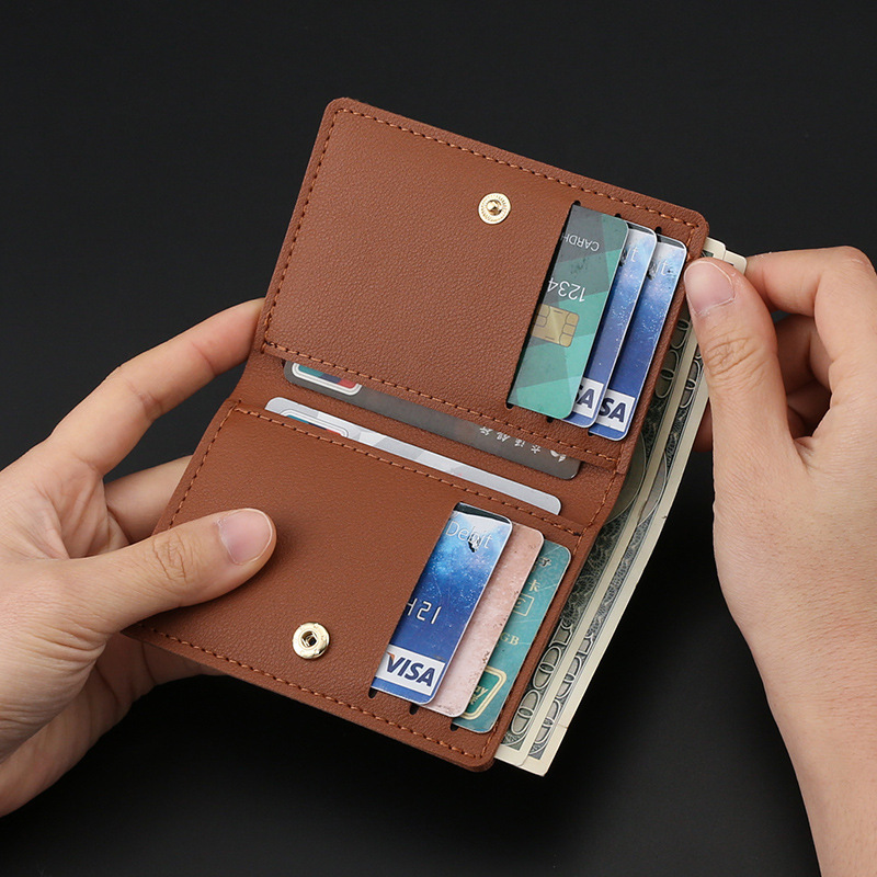 Кошелек Homefish из однотонной – обзор и цена Card Top Loader