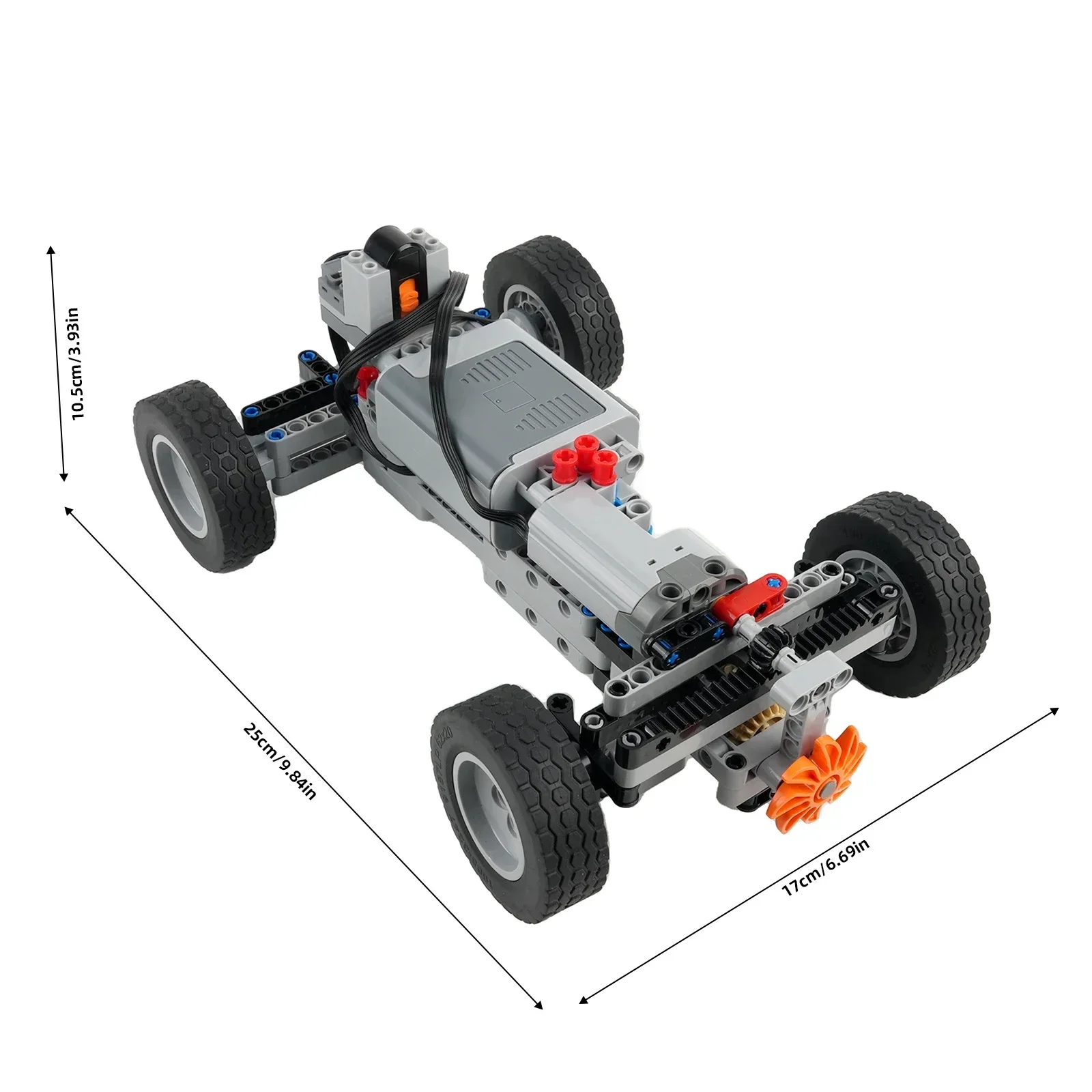 4WD RC Автомобильное шасси Эле – обзор и цена Lego Set Technic