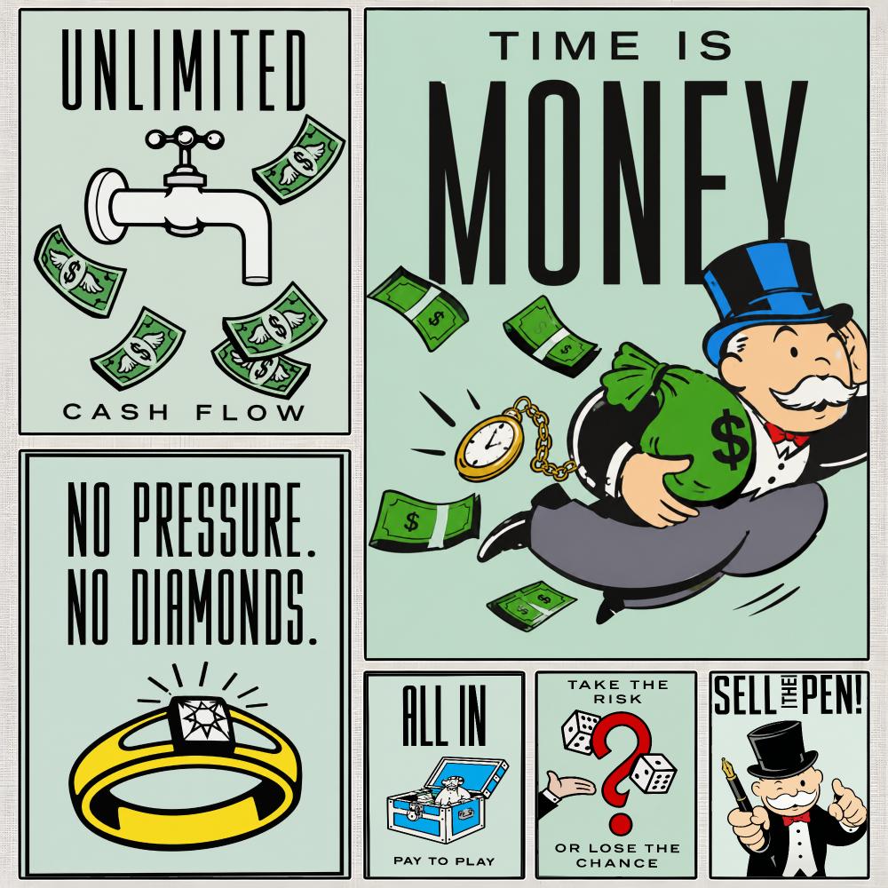Настенный постер «Монополи» от – обзор и цена Hasbro Game Monopoly