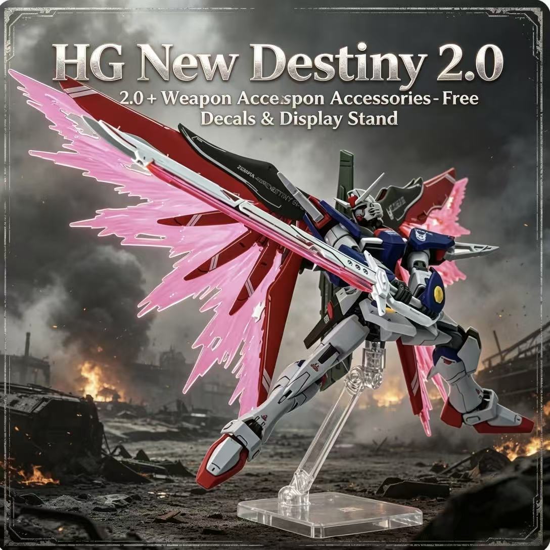 224 HG 1/144 Destiny Spec II F – обзор и цена Bandai Model Gundam Hg